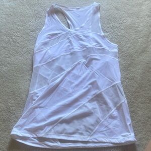 Lululemon mesh in motion tank